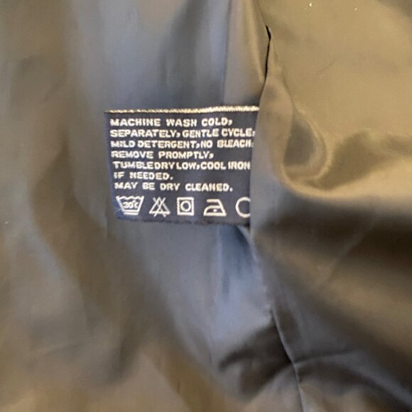 London Fog - M Petite -  Classic trench coat in black, same size as 8 almost - Picture 6 of 15